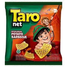 Taro Net Potato BBQ 36g/snack/cemilan