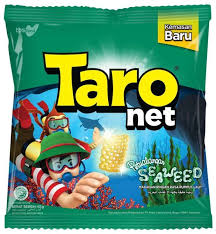 Taro Net Seawed Family 65gr/snack/cemilan