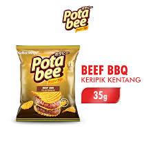 Potabee BBQ Beef 35 gr/snack/cemilan