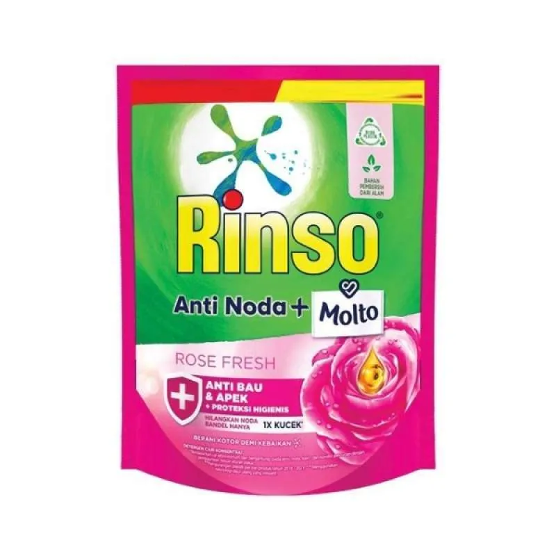 Rinso Molto Rose Fresh  Liq 1.65L