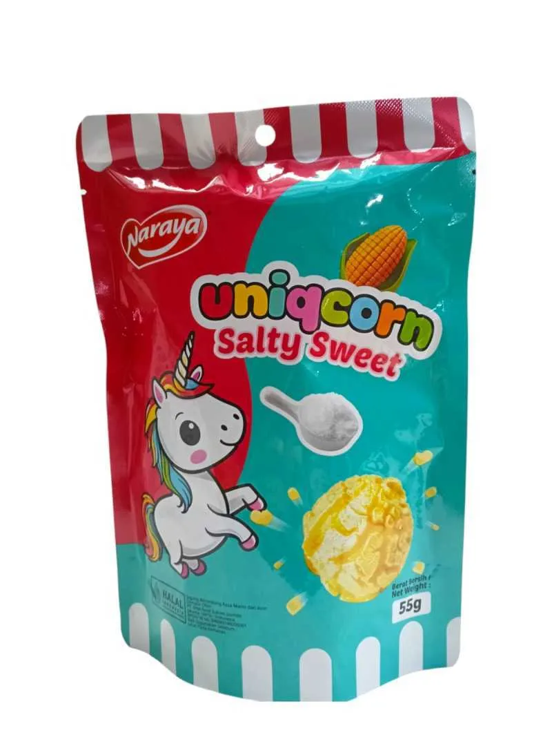 Naraya Uniqcorn Salty Sweet 55g/snack/cemilan